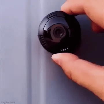 Mini Cámara Espía Secreta | Grabación Full HD, Visión Nocturna y Detección de Movimiento