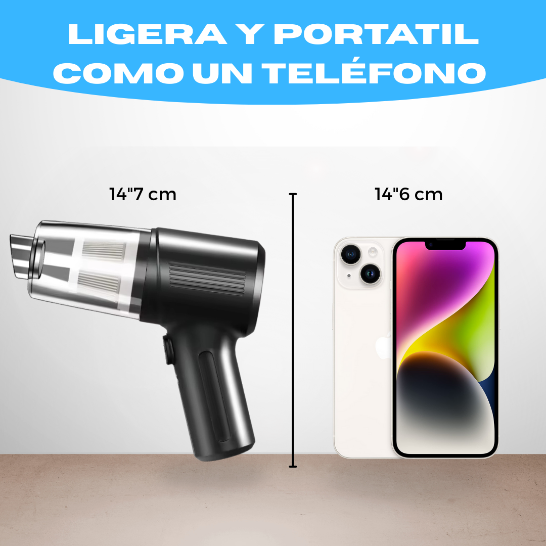 AspiMax | Ahorra Tiempo con esta mini aspiradora potente