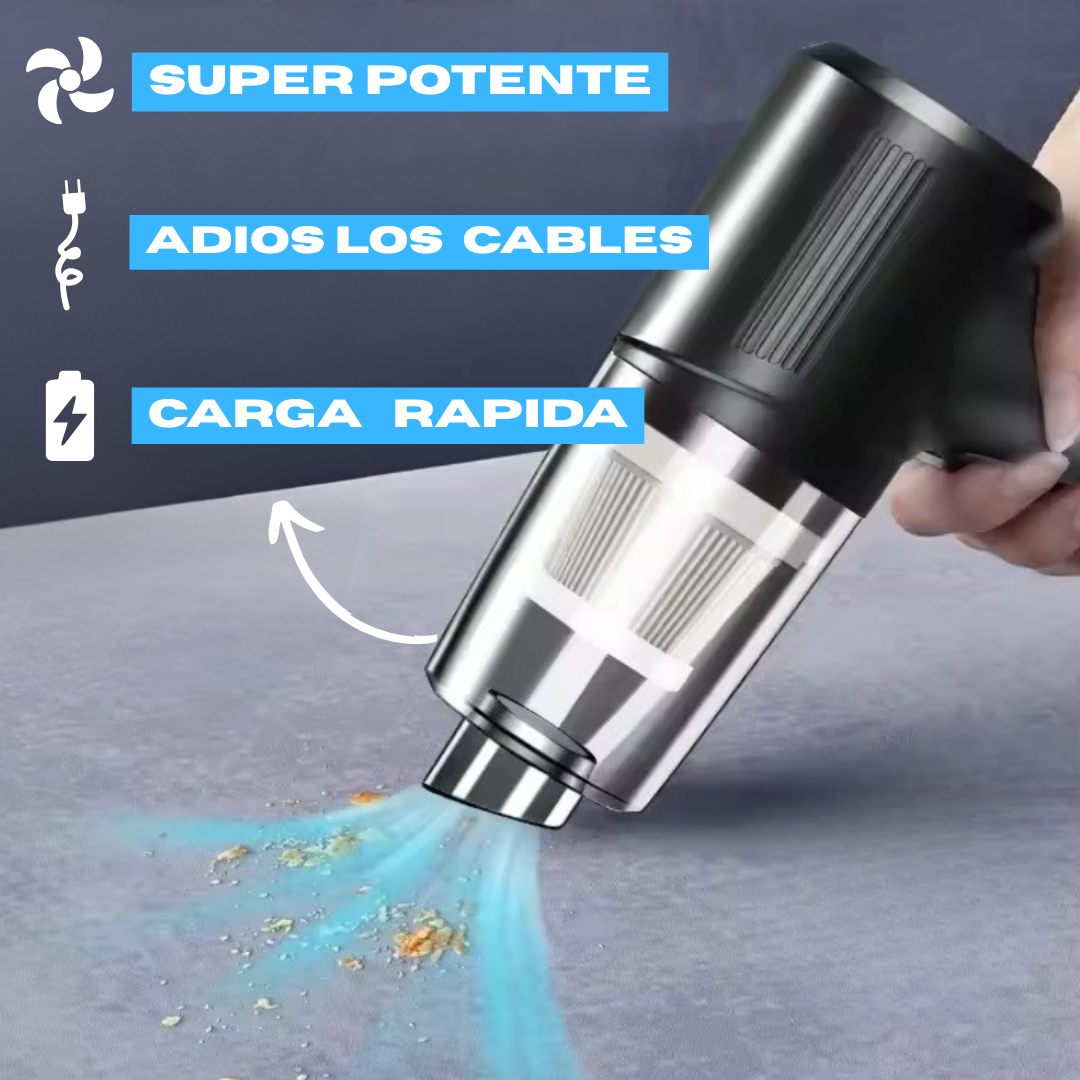 AspiMax | Ahorra Tiempo con esta mini aspiradora potente