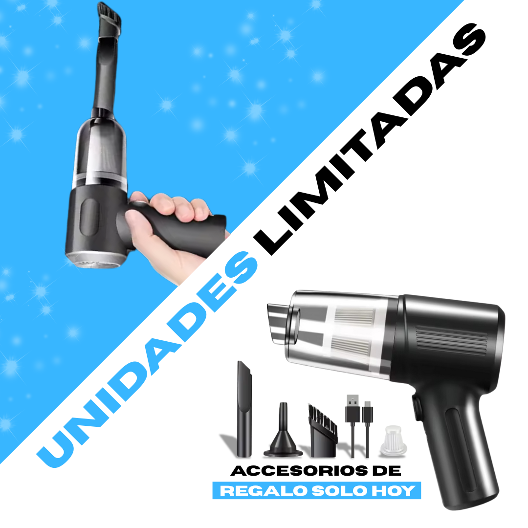 AspiMax | Ahorra Tiempo con esta mini aspiradora potente